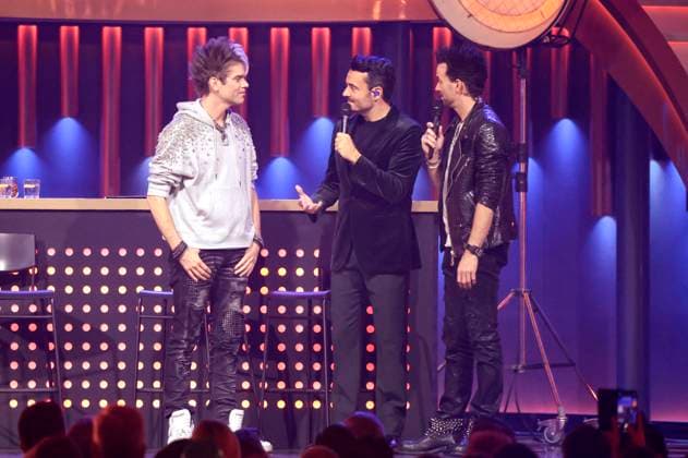 Giovanni Zarrella und die Ehrlich Brothers in der ZDF-Musikshow Die Giovanni Zarrella Show live aus der Messe Offenburg. Offenburg, 22.11.2025