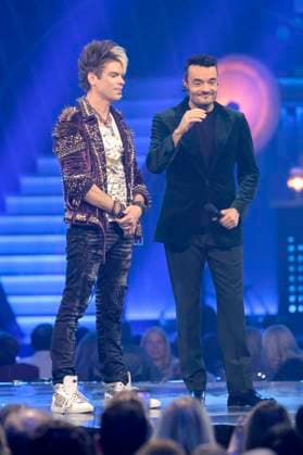 Ehrlich Brothers in der ZDF-Musikshow Die Giovanni Zarrella Show live aus der Messe Offenburg. Offenburg, 22.11.2025