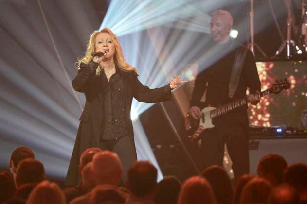 Nicole in der ZDF-Musikshow Die Giovanni Zarrella Show live aus der Messe Offenburg. Offenburg, 22.11.2025