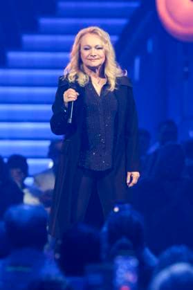 Nicole in der ZDF-Musikshow Die Giovanni Zarrella Show live aus der Messe Offenburg. Offenburg, 22.11.2025