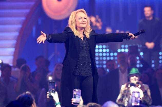 Nicole in der ZDF-Musikshow Die Giovanni Zarrella Show live aus der Messe Offenburg. Offenburg, 22.11.2025
