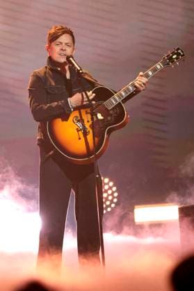Michael Patrick Kelly in der ZDF-Musikshow Die Giovanni Zarrella Show live aus der Messe Offenburg. Offenburg, 22.11.2025