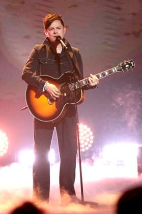 Michael Patrick Kelly in der ZDF-Musikshow Die Giovanni Zarrella Show live aus der Messe Offenburg. Offenburg, 22.11.2025