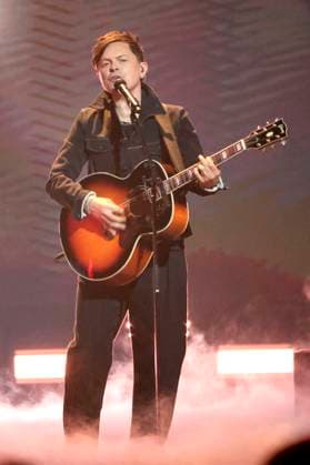 Michael Patrick Kelly in der ZDF-Musikshow Die Giovanni Zarrella Show live aus der Messe Offenburg. Offenburg, 22.11.2025