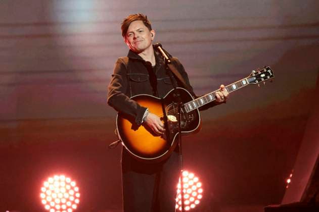 Michael Patrick Kelly in der ZDF-Musikshow Die Giovanni Zarrella Show live aus der Messe Offenburg. Offenburg, 22.11.2025