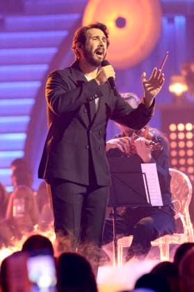 Josh Groban in der ZDF-Musikshow Die Giovanni Zarrella Show live aus der Messe Offenburg. Offenburg, 22.11.2025