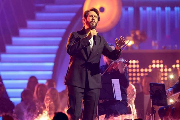 Josh Groban in der ZDF-Musikshow Die Giovanni Zarrella Show live aus der Messe Offenburg. Offenburg, 22.11.2025