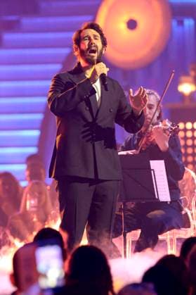 Josh Groban in der ZDF-Musikshow Die Giovanni Zarrella Show live aus der Messe Offenburg. Offenburg, 22.11.2025
