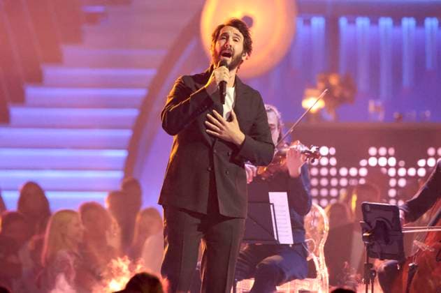 Josh Groban in der ZDF-Musikshow Die Giovanni Zarrella Show live aus der Messe Offenburg. Offenburg, 22.11.2025