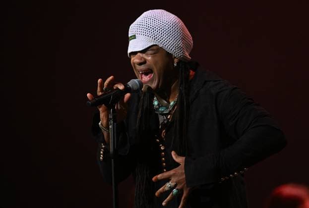 Russia Entertainment Andru Donalds Concert 9053043 23.11.2025 Jamaican musician and vocalist Andru Donalds performs during his concert, in Moscow, Russia. Mikhail Voskresenskiy Sputnik Moscow Russia  Copyright: xMikhailxVoskresenskiyx