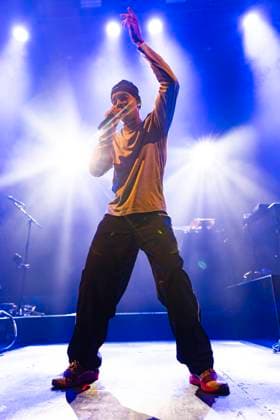Rejjie Snow performs at Victoria Warehouse Irish Rapper Rejjie Snow performs at Victoria Warehouse, Manchester, England, 23rd November 2025, Credit:Mike Gray Avalon  Copyright: xMikexGrayx xAvalonx 1054269621