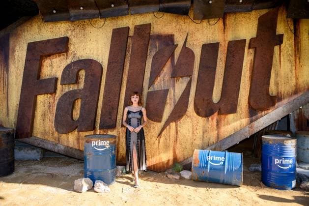 FALLOUT SEASON 2 LAUNCH, Cast member Ella Purnell poses for a photograph on the red carpet for the Australian premiere of Fallout Season 2, in Sydney, Monday, November 24, 2025. ( NO ARCHIVING SYDNEY NEW SOUTH WALES AUSTRALIA  Copyright: xBIANCAxDExMARCHIx 20251124186118882971