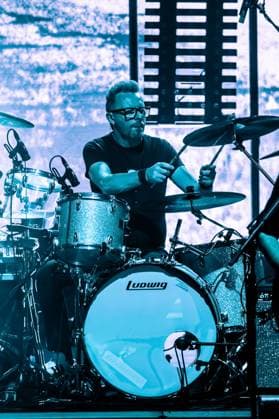 Music Concert - NEGRITA - canzoni per anni spietati - tour teatro 2025 NEGRITA drummer during NEGRITA - canzoni per anni spietati - tour teatro 2025, Music Concert in Rome, Italy, November 23 2025 Rome Auditorium Parco della Musica Ennio Morricone Roma Italy Copyright: xTommasoxNotarangelox xLiveMediax LPM_2158912