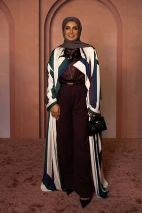 Celebs Attend Inaugural Franca Fund Gala - Doha Fatma Al Remaihi arrives to the Franca Fund Gala at the Museum of Islamic Art, in Doha, Qatar, on November 23, 2025. Photo by Balkis Press ABACAPRESS.COM Doha United Arab Emirates  Copyright: xBalkisxPress ABACAx