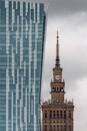 Palace of Culture and Science in Warsaw Warsaw, Masovian Voivodeship, Poland R_ORVG251117-1895362-01