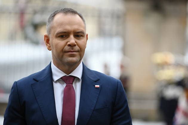November 24, 2025, Prague, Czech Republic: Polish President Karol Nawrocki seen before their meeting at Prague Castle. Polish President Karol Nawrocki and his wife Marta Nawrocka visit the Czech Republic and met with the Czech President Petr Pavel and his wife Eva Pavlova. Prague Czech Republic - ZUMAs197 20251124_aaa_s197_025 Copyright: xTomasxTkacikx