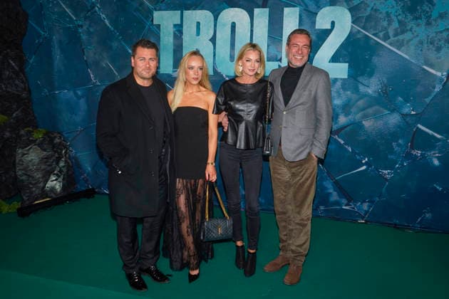 Premiere Troll 2 Oslo 20251124. Ankommer rod loper under premieren av storfilmen Troll 2 pa Colosseum kino mandag kveld. Foto: Thomas Fure NTB Oslo Norge xtO6O93skcE EDITORIAL USE ONLY Ref:xtO6O93skcE.jpg Copyright: xThomasxFurex xNTBx