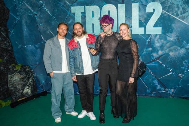 Premiere Troll 2 Oslo 20251124. Ankommer rod loper under premieren av storfilmen Troll 2 pa Colosseum kino mandag kveld. Foto: Thomas Fure NTB Oslo Norge keHCw5VS8EM EDITORIAL USE ONLY Ref:keHCw5VS8EM.jpg Copyright: xThomasxFurex xNTBx