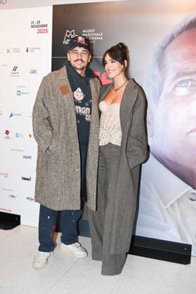 43rd Turin Film Festival 2025, Day 3 - Red carpet for the film Find your friends Pictured: Izabel Pakzad, James Franco  Copyright: xManuelexMangiarottix xipa-agency.netx xD xAvanzo Mangiarottix IPA_Agency_IPA68343212