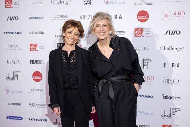 Woman of Influence Award - Paris AJ Guest and Patricia Chapelotte attends the Prix De La Femme D Influence Award Ceremony at the Palais de Chaillot on november 24, 2025 in Paris, France. Photo by Alexis Jumeau ABACAPRESS.COM Paris France  Copyright: xJumeauxAlexis ABACAx