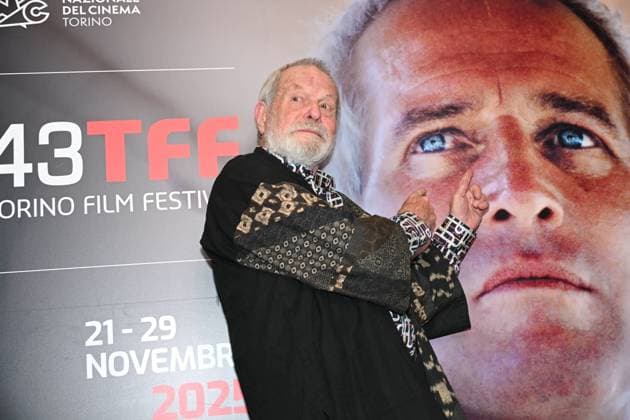 43rd Turin Film Festival 2025, Day 3 - Award ceremony of the Mole Stella to Terry Gilliam. In the photo: Terry Gilliam  Copyright: xMaurizioxD Avanzox xipa-agency.netx xDxAvanzo xMangiarottix IPA_Agency_IPA68346888