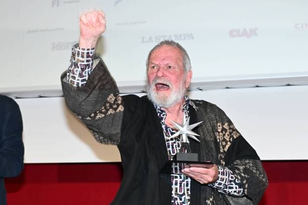 43rd Turin Film Festival 2025, Day 3 - Award ceremony of the Mole Stella to Terry Gilliam. In the photo: Terry Gilliam  Copyright: xMaurizioxD Avanzox xipa-agency.netx xDxAvanzo xMangiarottix IPA_Agency_IPA68346936