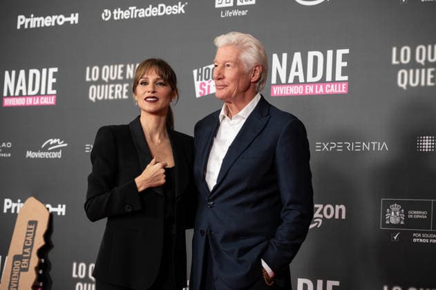 November 24, 2025, Madrid, Spain: Richard Gere and Alejandra Gere attend the Lo Que Nadie Quiere Ver premiere at the Callao cinema. Madrid Spain - ZUMAs197 20251124_aaa_s197_122 Copyright: xAtilanoxGarciax