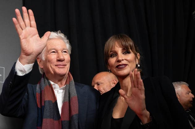 November 24, 2025, Madrid, Spain: Richard Gere and Alejandra Gere attend the Lo Que Nadie Quiere Ver premiere at the Callao cinema. Madrid Spain - ZUMAs197 20251124_aaa_s197_140 Copyright: xAtilanoxGarciax