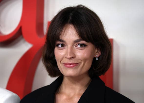 November 24, 2025, London, United Kingdom: Emma Mackey attends the Ella McCay UK Special Screening at Picture house Central. London United Kingdom - ZUMAs197 20251124_aaa_s197_178 Copyright: xFredxDuvalx