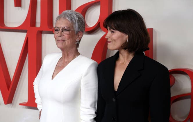 November 24, 2025, London, United Kingdom: Jamie Lee Curtis and Emma Mackey attend the Ella McCay UK Special Screening at Picture house Central. London United Kingdom - ZUMAs197 20251124_aaa_s197_187 Copyright: xFredxDuvalx