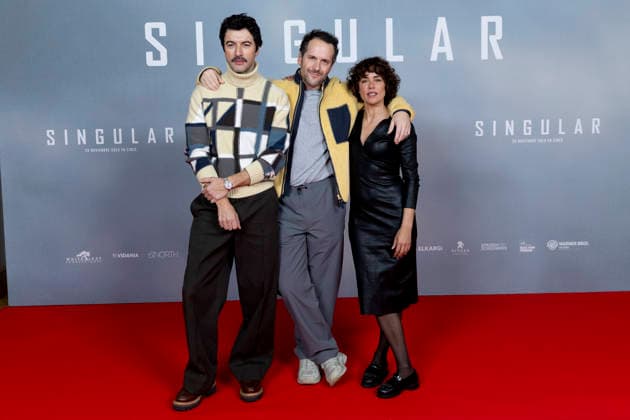 November 24, 2025, Madrid, Spain: Javier Rey, Alberto Gastesi and Patricia Lopez Arnaiz attend the Singular Photocall at Hotel Urso in Madrid. Madrid Spain - ZUMAs197 20251124_aaa_s197_205 Copyright: xNachoxLopezx