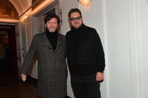 Rome, Sala Umberto Theatre, Gigi Proietti Award, Pictured: Augusto and Toni Fornari  Copyright: xVincenzoxLandix xipa-agency.netx xVincenzoxLandix IPA_Agency_IPA68351340