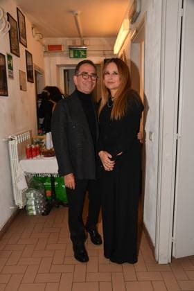 Rome, Sala Umberto Theatre, Gigi Proietti Award, In the photo: Pino Strabioli, Sabrina Knaflitz  Copyright: xVincenzoxLandix xipa-agency.netx xVincenzoxLandix IPA_Agency_IPA68351436