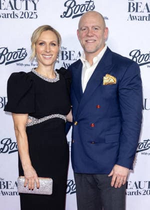 Zara Tindall and Mike Tindall attends The Beauty Awards 2025 at City Central at HAC (Honourable Artillery Company) in London, England. UK. Monday 25th November 2025 Copyright: xJamesxWarrenxViaxJW1x adzln961