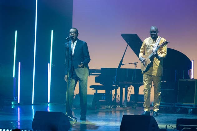 Grands Prix de la Sacem 2025 Ceremony - Paris Youssou N Dour (Grand prix des musiques du monde) attending the Grands Prix de la Sacem 2025 Ceremony held at Les folies Bergeres theater, in Paris, France, on November 24, 2025. Photo by Mireille Ampilhac ABACAPRESS.COM Paris France  Copyright: xAmpilhacxMireille ABACAx