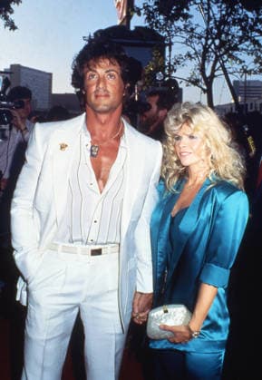 Sylvester Stallone and wife Sasha Czack at Ghostbusters June 07, 1984 Los Angeles Premiere Copyright: xRalphxDominguez MediaPunchx
