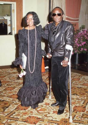 Cicely Tyson and Miles Davis at the AFI Lifetime Achievement Award Honoring Lillian Gish. March 1984 Copyright: xRalphxDominguez MediaPunchx