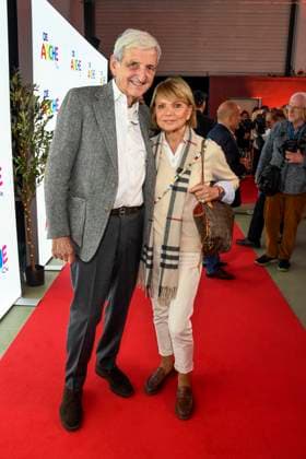 ABB Dieter Hermann mit Frau Uschi Glas zu Gast bei der Feier 30 Jahre Die Arche am 25.11.2025 in Berlin - Der Verein Die Arche Christliches Kinder und Jugendwerk e. V. der Verein wurde 1995 in Berlin-Hellersdorf gegruendet, das sich gegen Kinderarmut in Deutschland engagiert Berlin Deutschland
