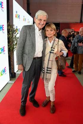 ABB Dieter Hermann mit Frau Uschi Glas Ehepaar Schauspielerin zu Gast bei der Feier 30 Jahre Die Arche am 25.11.2025 in Berlin - Der Verein Die Arche Christliches Kinder und Jugendwerk e. V. der Verein wurde 1995 in Berlin-Hellersdorf gegruendet, das sich gegen Kinderarmut in Deutschland engagiert Berlin Deutschland