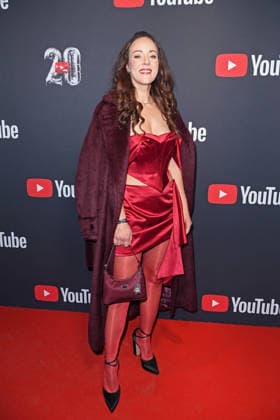 Jasmin Wagner (Blümchen) auf dem Roten Teppich zum YOUTUBE MUSIC AWARD DINNER im Grill Royal in Berlin am 25.11.2025