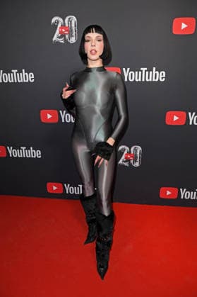 Domiziana auf dem Roten Teppich zum YOUTUBE MUSIC AWARD DINNER im Grill Royal in Berlin am 25.11.2025