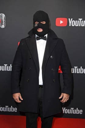 1986zig auf dem Roten Teppich zum YOUTUBE MUSIC AWARD DINNER im Grill Royal in Berlin am 25.11.2025
