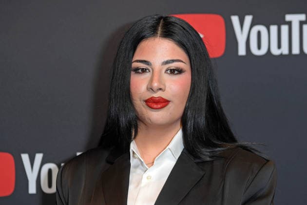 Lune auf dem Roten Teppich zum YOUTUBE MUSIC AWARD DINNER im Grill Royal in Berlin am 25.11.2025