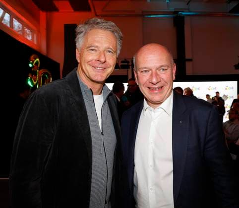 Entertainment Bilder des Tages Joerg Pilawa, Kai Wegner bei der Feier 30 Jahre Die Arche in Berlin. *** Joerg Pilawa, Kai Wegner at the celebration of 30 years of Die Arche in Berlin