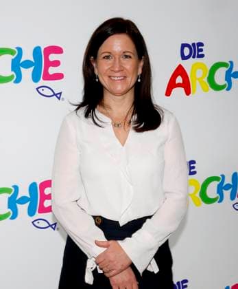 Bildungssenatorin, Katharina Guenther-Wuensch bei der Feier 30 Jahre Die Arche in Berlin.