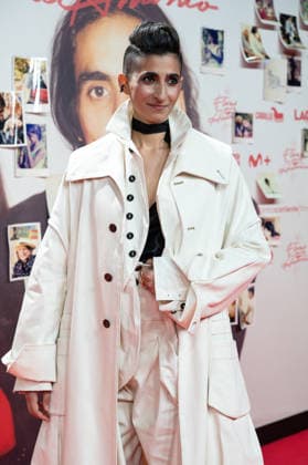 November 25, 2025, Madrid, Spain: Actress Alba Flores seen during the premiere of Flowers for Antonio at the Callao Cinema in Madrid. Madrid Spain - ZUMAs197 20251125_aaa_s197_111 Copyright: xAtilanoxGarciax