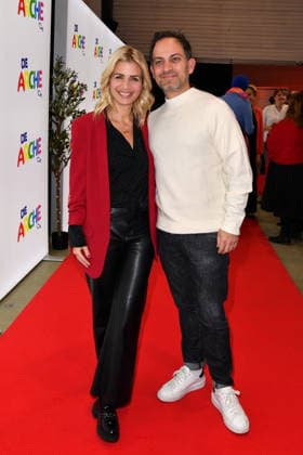 RECORD DATE NOT STATED Jubiläumsfeier 30 Jahre Die ARCHE Susan Sideropoulos mit Ehemann Jakob Shtizberg bei der Jubiläumsfeier 30 Jahre Die ARCHE in Berlin 25.11.2025 Copyright: xEventpressxBerndtx