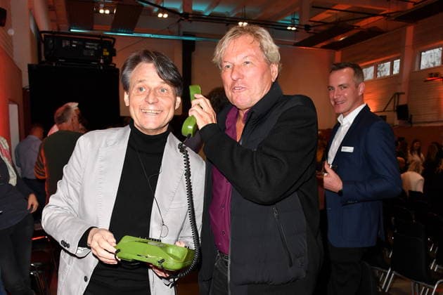 RECORD DATE NOT STATED Jubiläumsfeier 30 Jahre Die ARCHE Wolfgang Bahro und Bernhard Brink bei der Jubiläumsfeier 30 Jahre Die ARCHE in Berlin 25.11.2025 Copyright: xEventpressxBerndtx