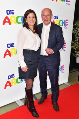 RECORD DATE NOT STATED Jubiläumsfeier 30 Jahre Die ARCHE Katharina Günther-Wünsch (Senatorin für Bildung, Jugend und Familie des Landes Berlin) und Kai Wegner (Regierende Bürgermeister von Berlin) bei der Jubiläumsfeier 30 Jahre Die ARCHE in Berlin 25.11.2025 Copyright: xEventpressxBerndtx