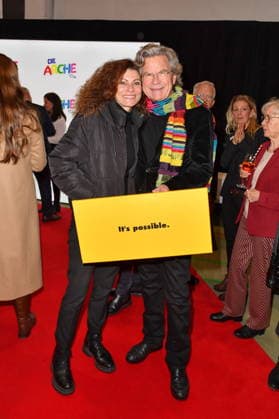 RECORD DATE NOT STATED Jubiläumsfeier 30 Jahre Die ARCHE Andrea Bury und Florian Langenscheidt bei der Jubiläumsfeier 30 Jahre Die ARCHE in Berlin 25.11.2025 Copyright: xEventpressxBerndtx
